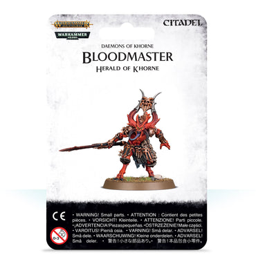 Daemons of Khorne: Bloodmaster, Herald of Khorne