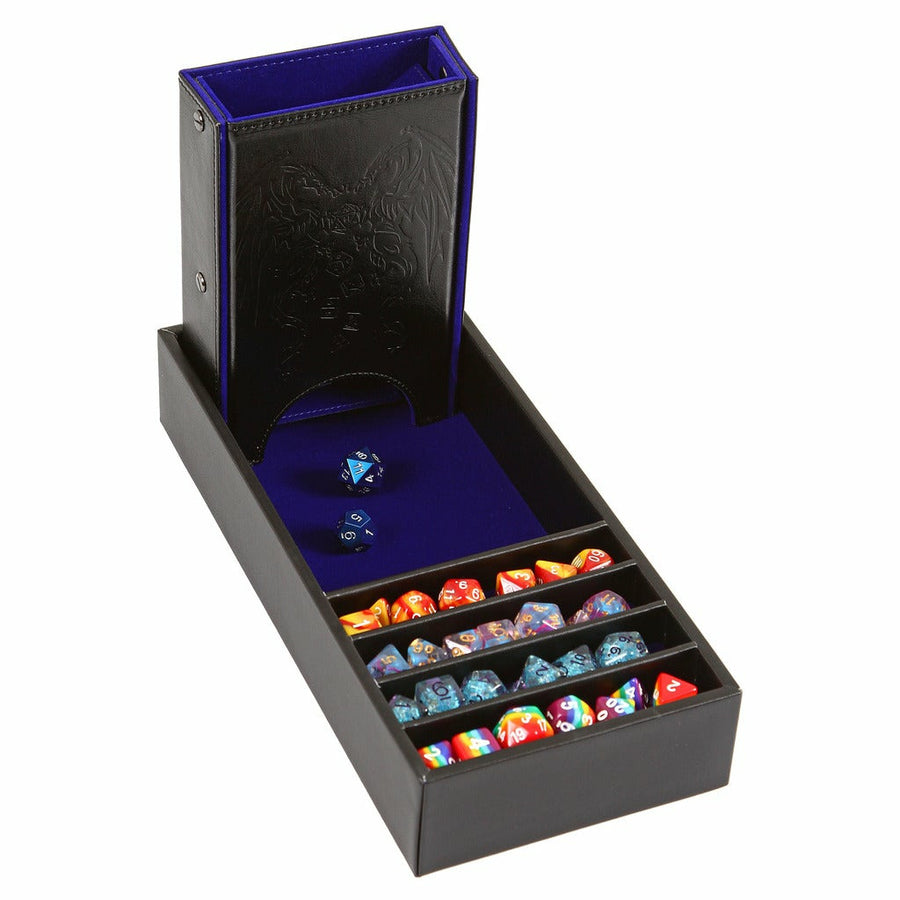 Citadel Dice Tower & Dice Tray - Blue
