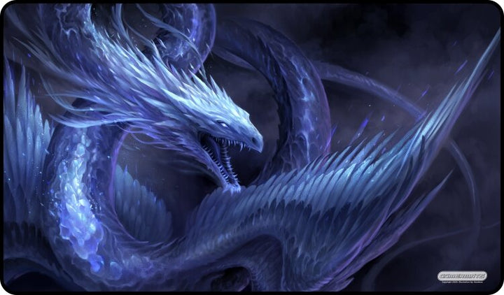 Playmat - Blue Crystal Dragon
