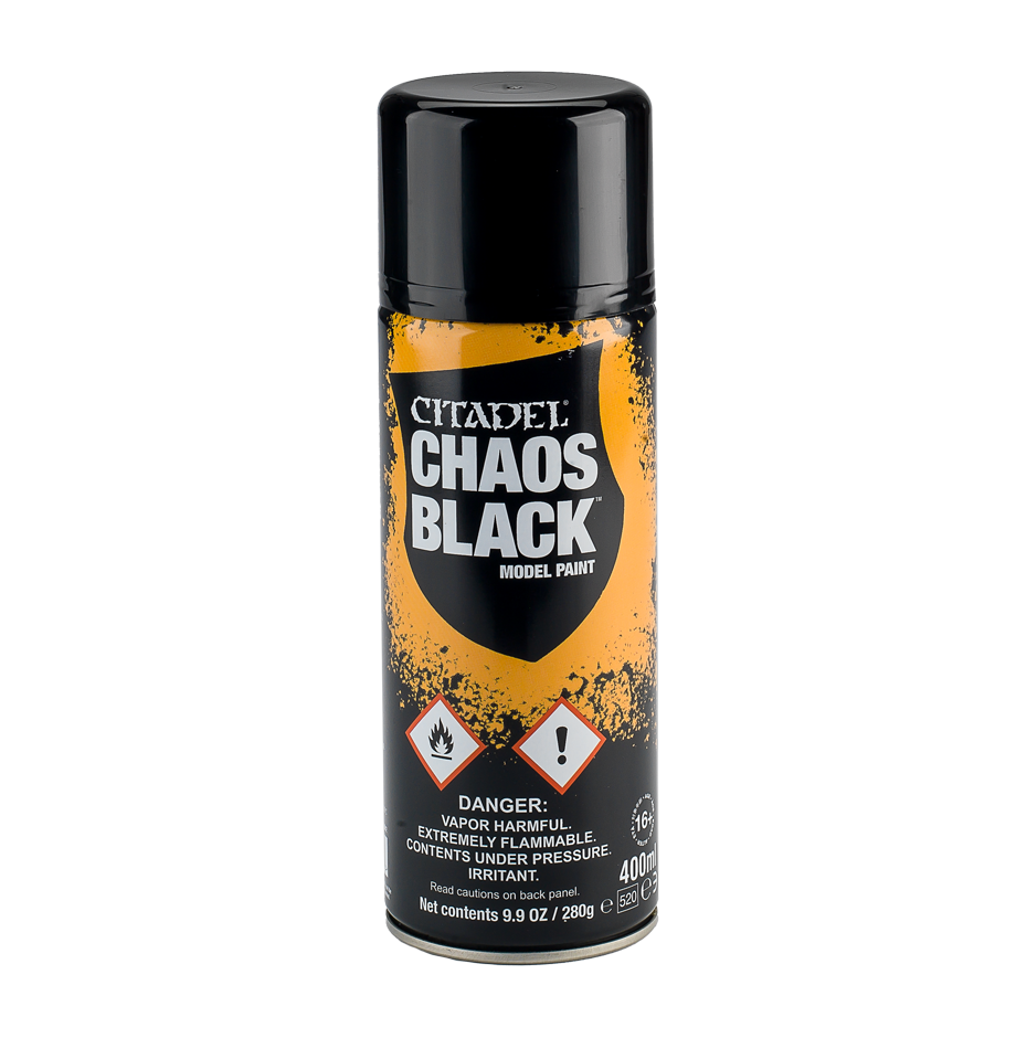 Spray Paint: Chaos Black