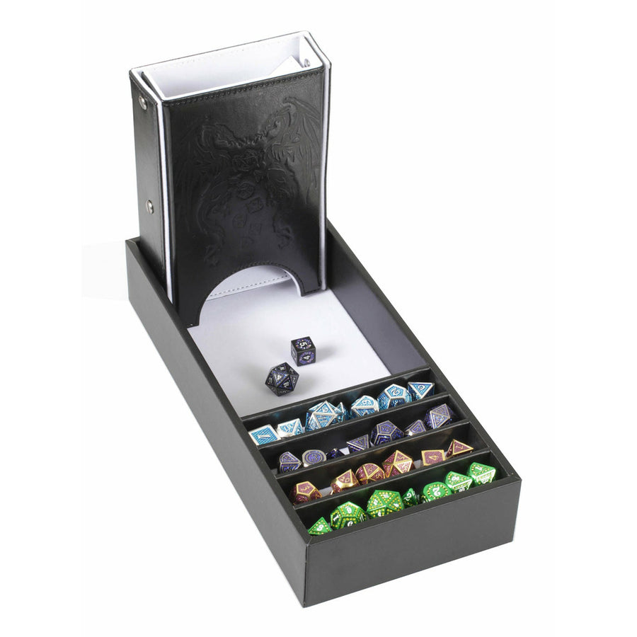 Citadel Dice Tower & Dice Tray - White