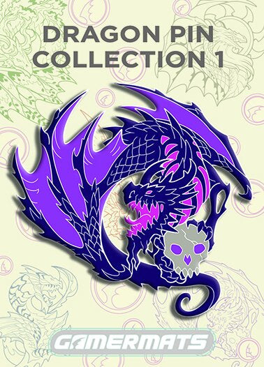 Enamel Pin - Dragon: Skull Collector