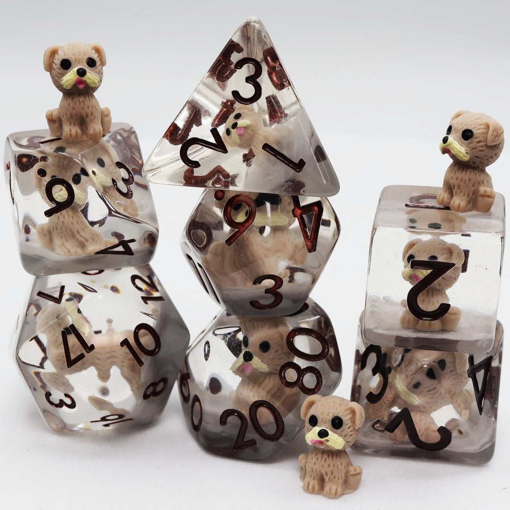 RPG Dice Set - Hazel the Good Doggo