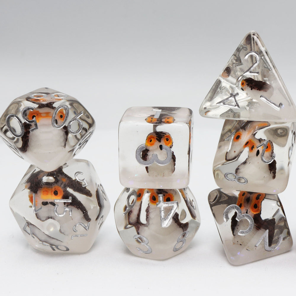 RPG Dice Set - Wise Owl
