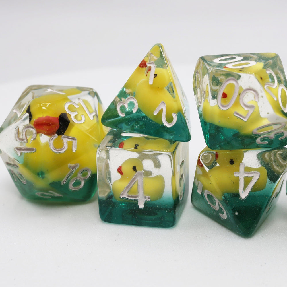 RPG Dice Set - Rubber Ducky