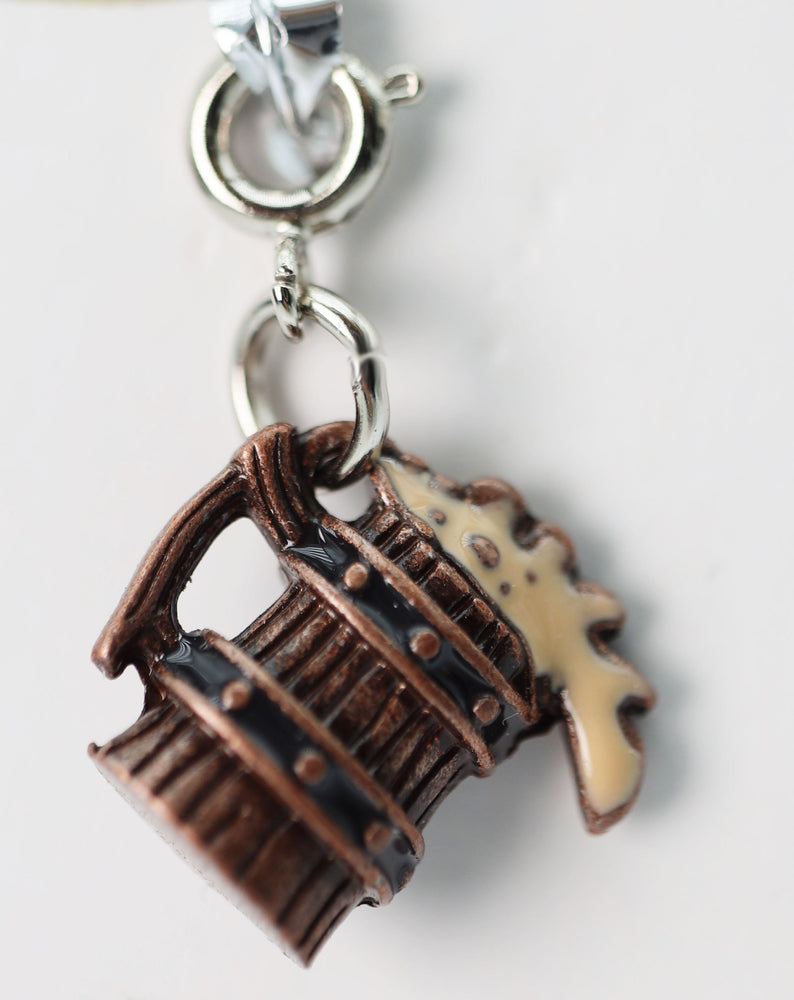 Traveler's Trinkets - Wooden Stein Charm