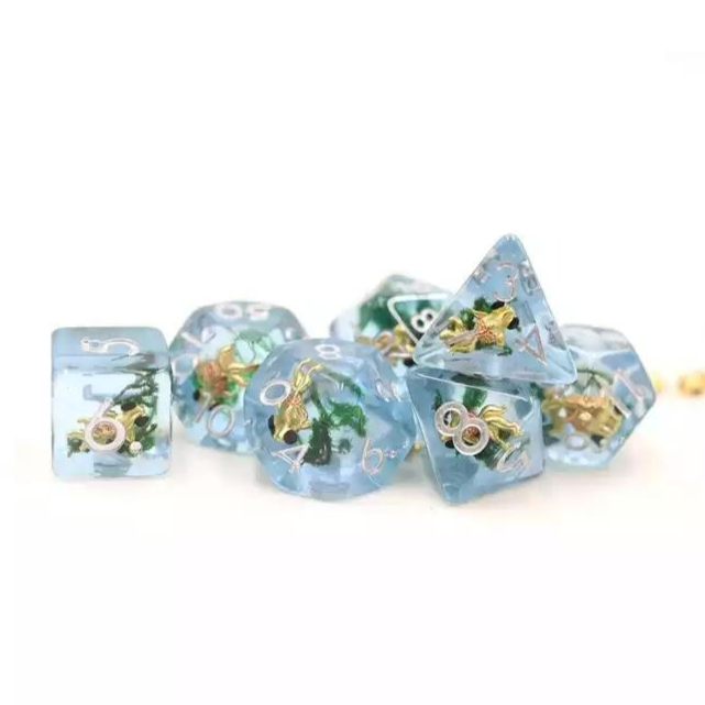 RPG Dice Set - Goldfish
