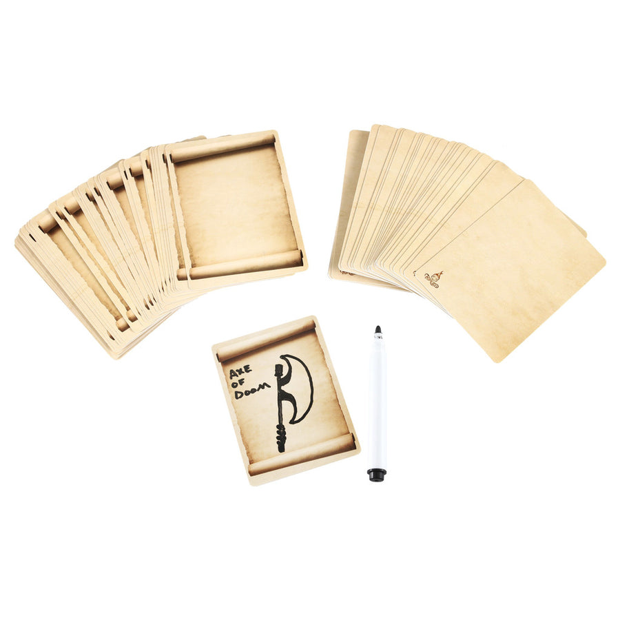 Blank Dry Erase Card Decks (2-Pack)