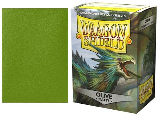 Dragon Shield: Matte Olive (100)
