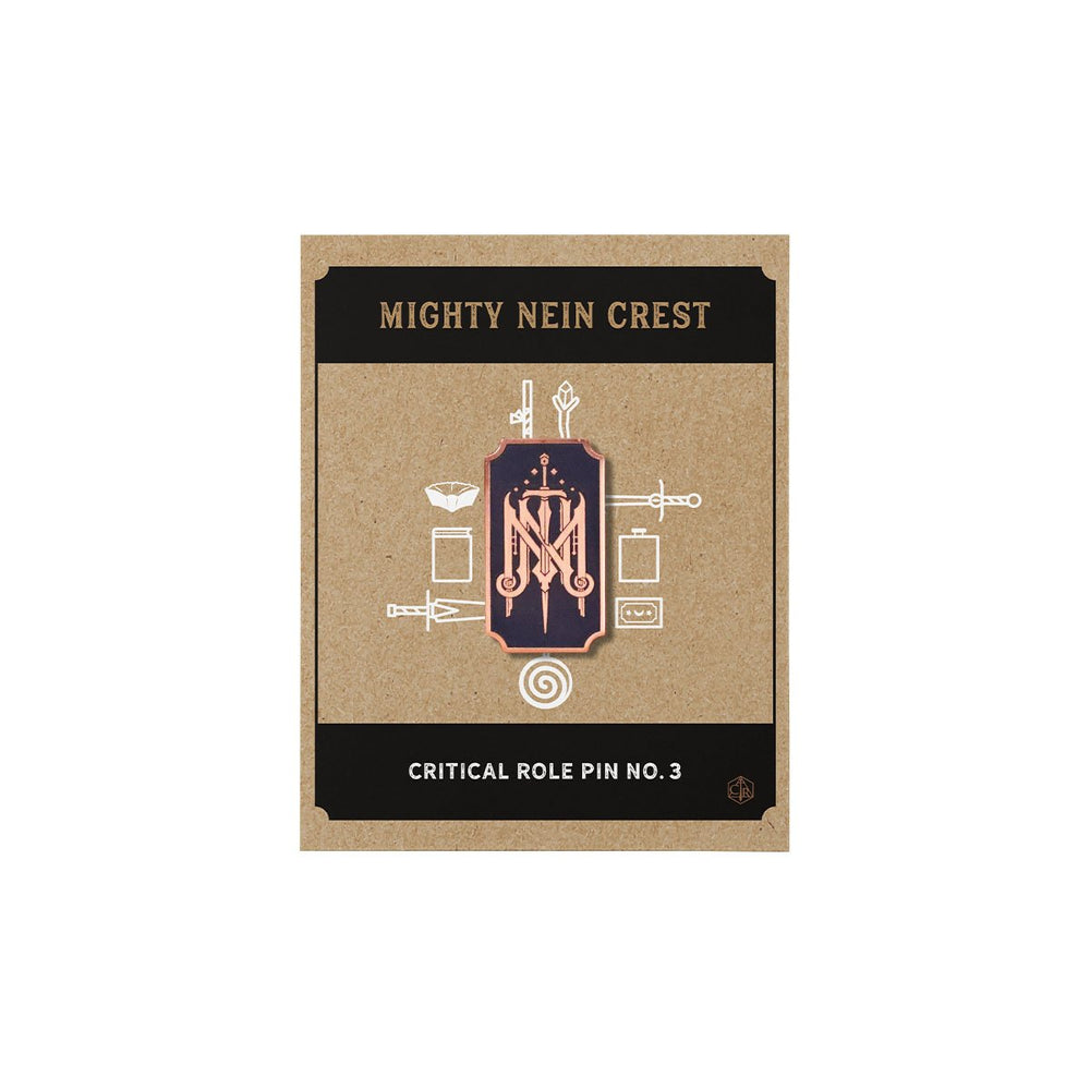 Critical Role: Crest Pin - Mighty Nein