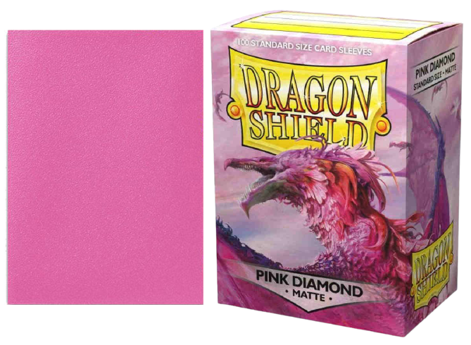 Dragon Shield: Matte Pink Diamond (100)