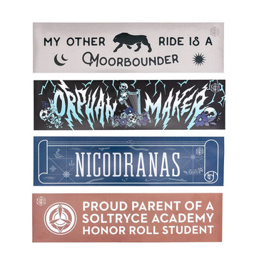 Critical Role: Mighty Nein Bumper Stickers (4-Pack)