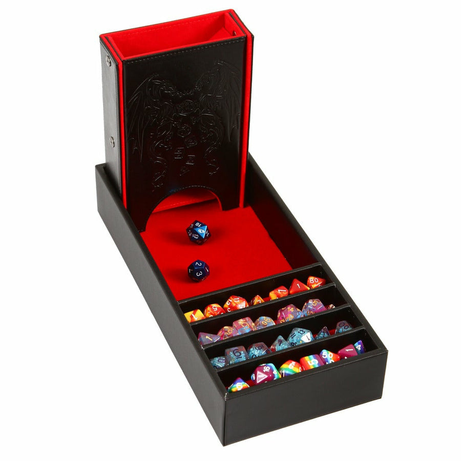 Citadel Dice Tower & Dice Tray - Red