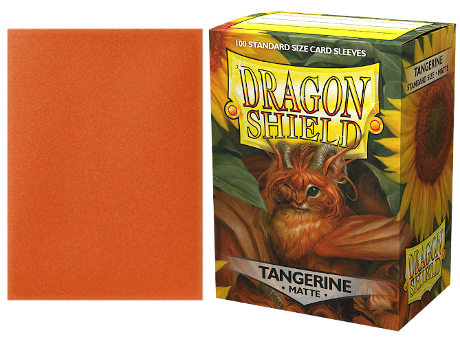 Dragon Shield: Matte Tangerine (100)