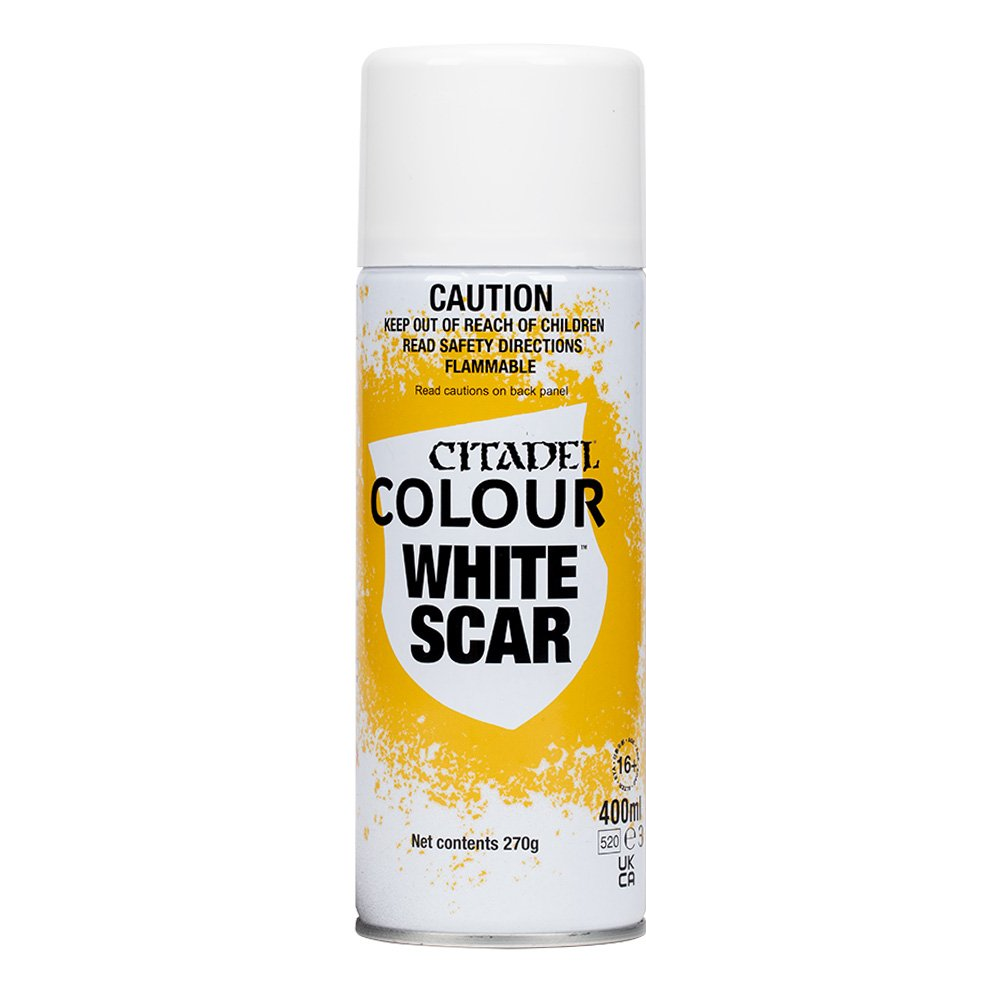 Spray Paint: White Scar