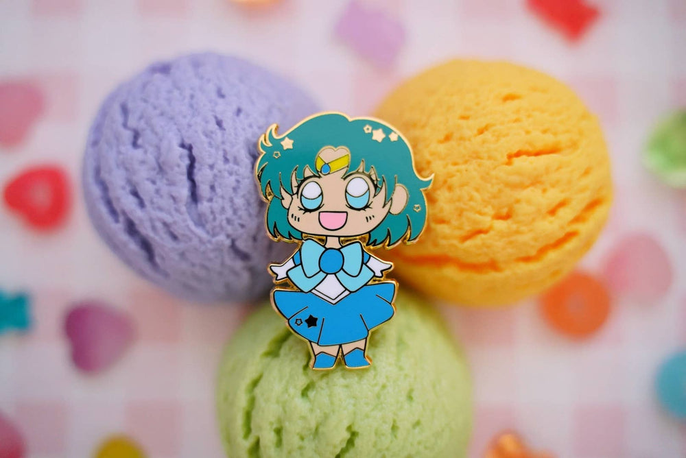 Sailor Moon Enamel Pin - Sailor Mercury
