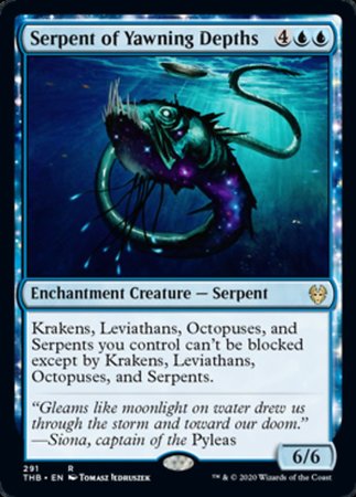 Serpent of Yawning Depths [Theros Beyond Death]