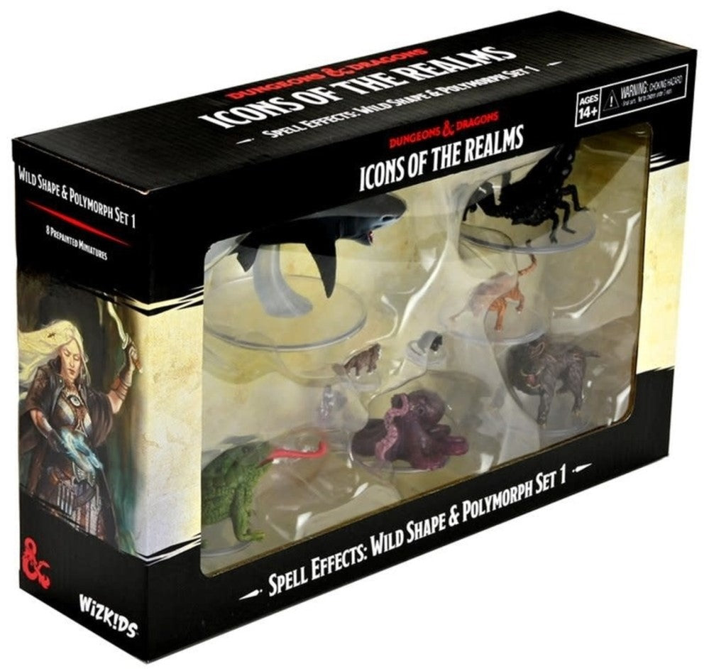 Dungeons & Dragons: Painted Miniature Set - Wild Shape & Polymorph #1