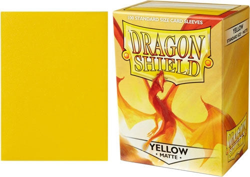 Dragon Shield: Matte Yellow (100)