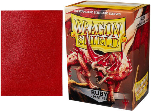 Dragon Shield: Matte Ruby (100)