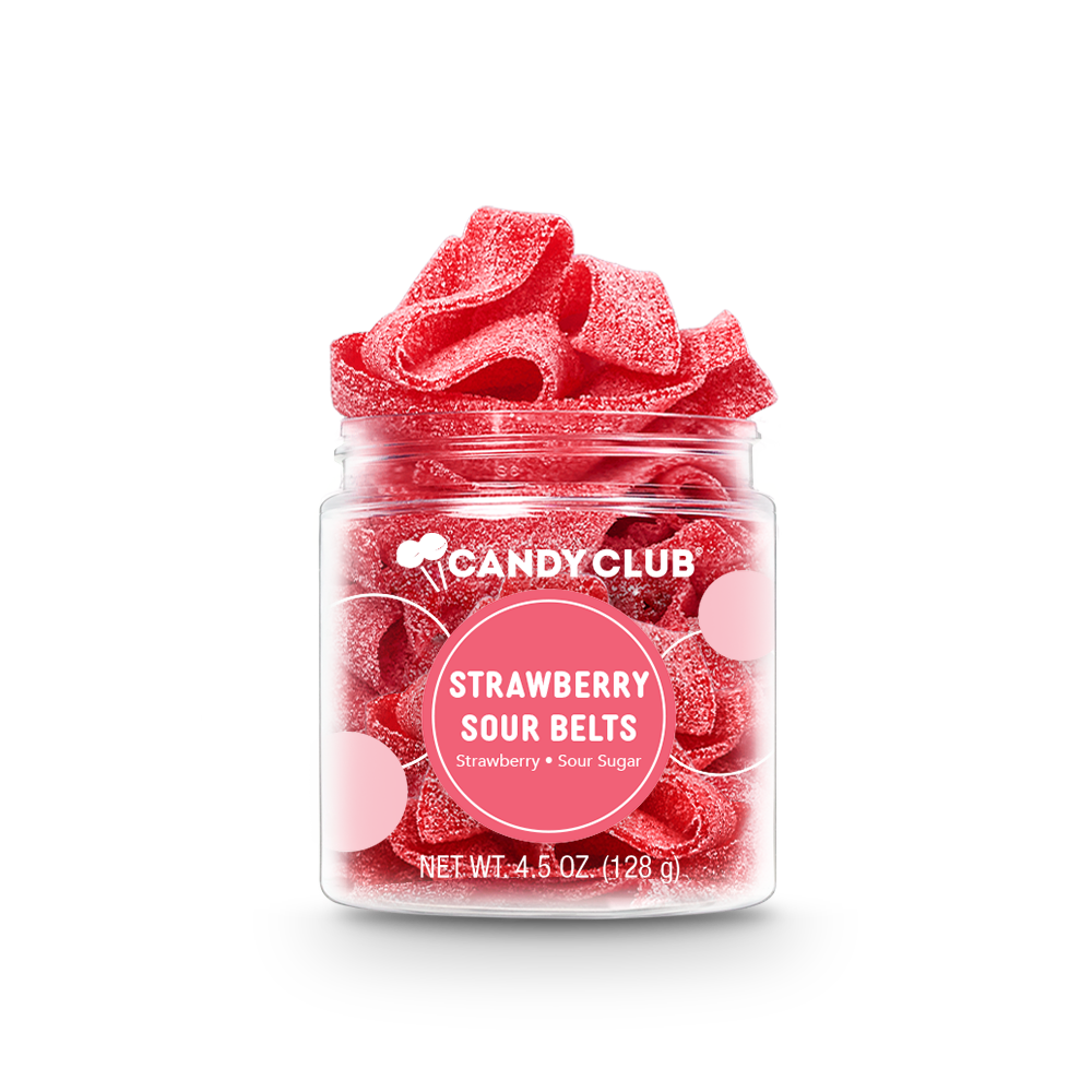 Gourmet Candy - Strawberry Sour Belts