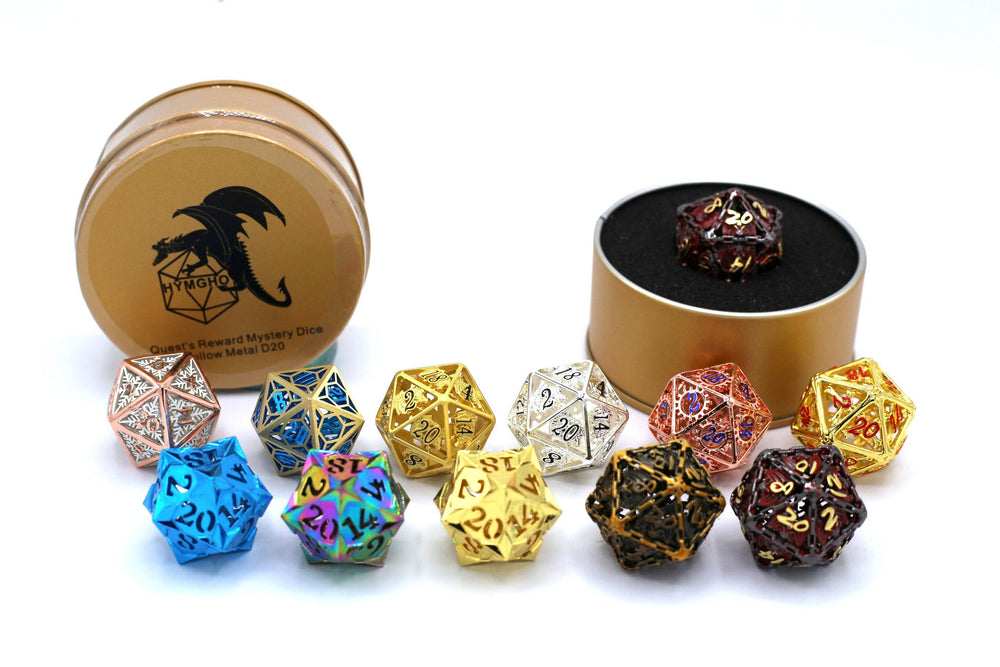 Quest's Reward Mystery D20 - Hollow Metal