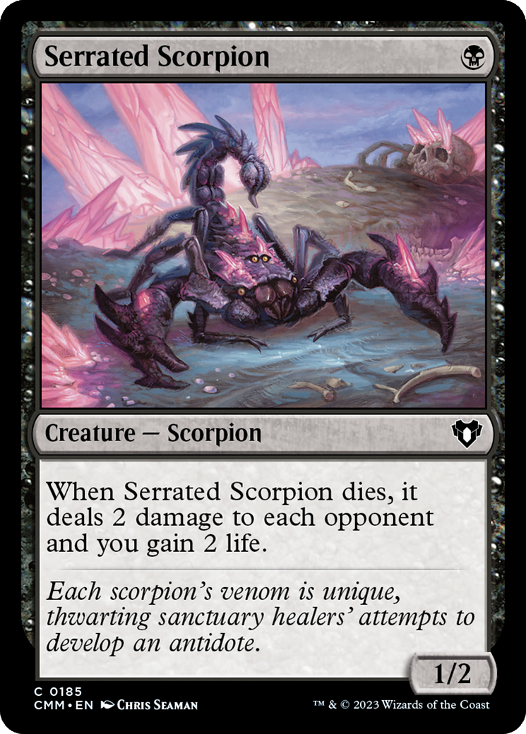 Serrated Scorpion [Commander Masters]