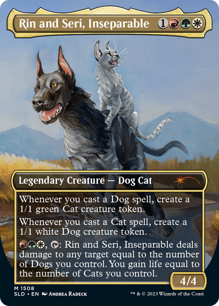 mtg rin and seri commander deck Rin and Seri, Inseparable (1508) // Rin and Seri, Inseparable [Secret
