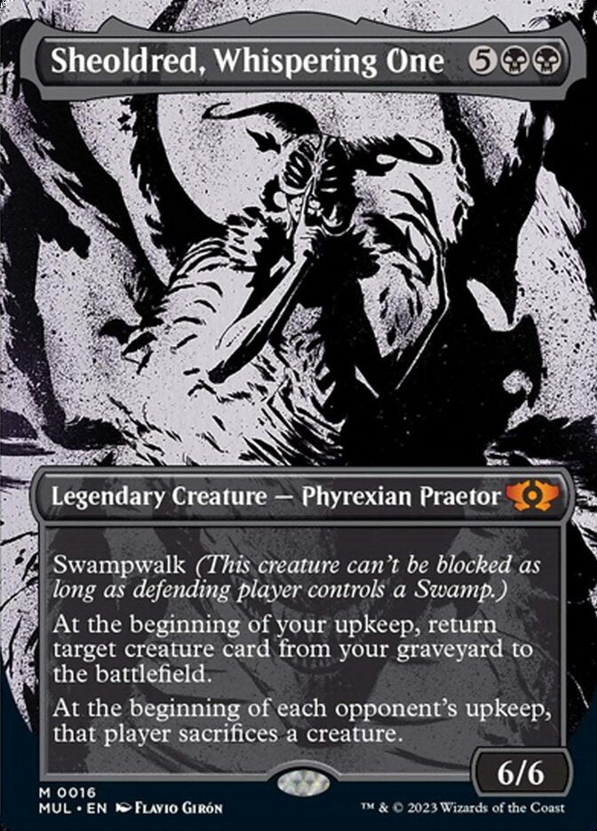sheoldred mtg card Mtg altered art card Sheoldred, the Apocalypse