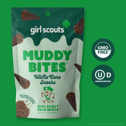 Muddy Bites - Thin Mint Waffle Cone Snacks