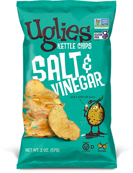 Uglies Kettle Cooked Chips - Salt & Vinegar