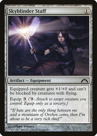 mtg staff cards Skyblinder Staff [Gatecrash]