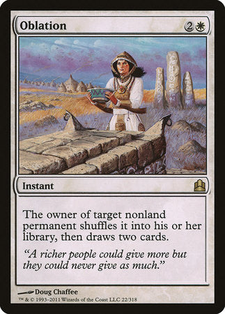 Oblation [Commander 2011]