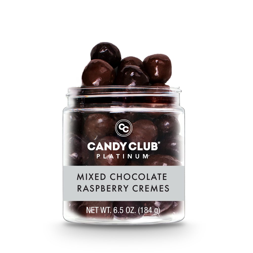 Gourmet Candy - Mixed Chocolate Raspberry Cremes