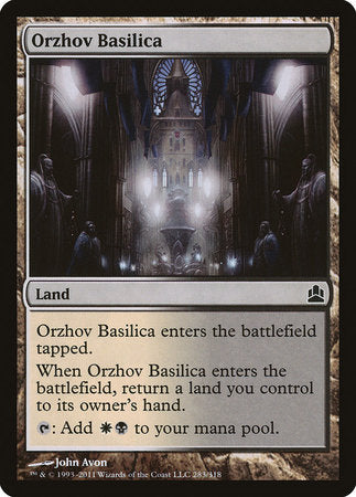 Orzhov Basilica [Commander 2011]