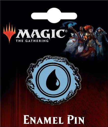 MTG Enamel Pin - Blue Island Mana