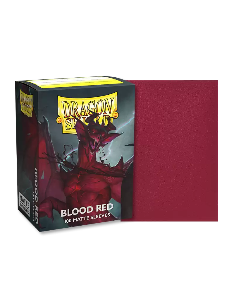 Dragon Shield: Matte Blood Red (100)