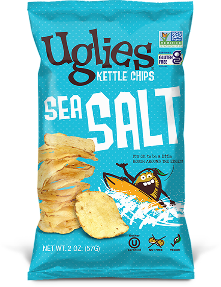 Uglies Kettle Cooked Chips - Sea Salt