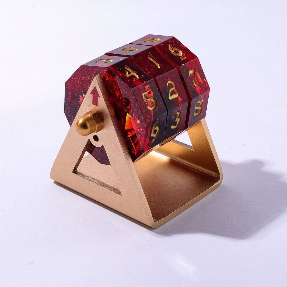 Eldritch Dial Life Counter - Red