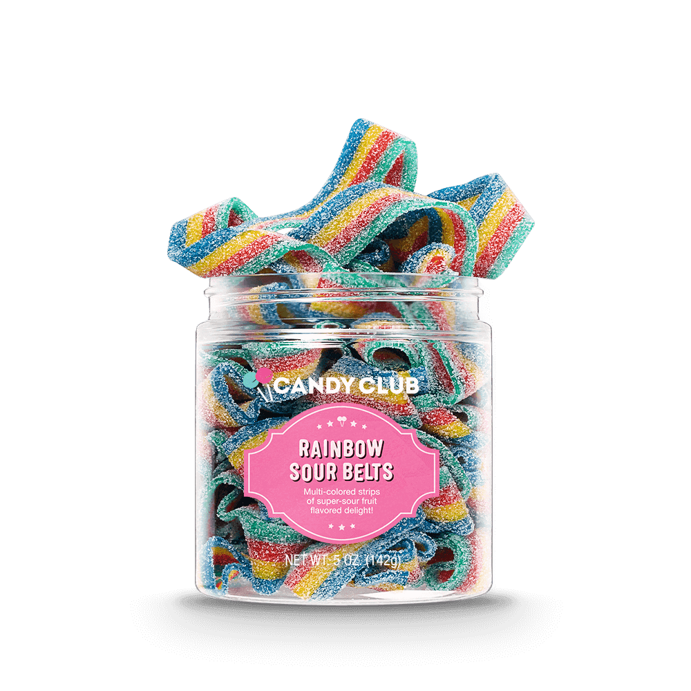 Gourmet Candy - Rainbow Sour Belts