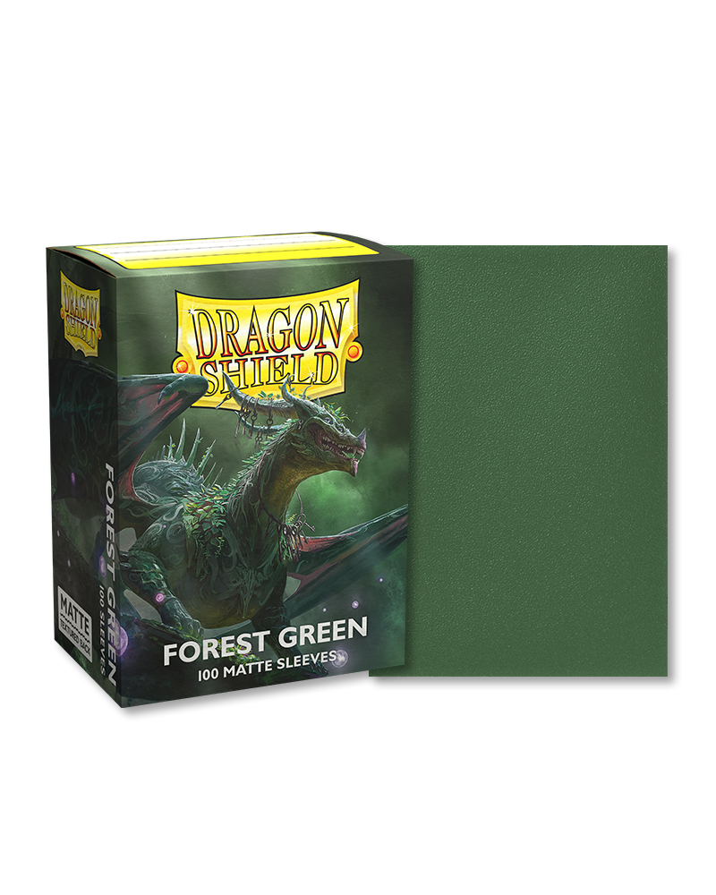 Dragon Shield: Matte Forest Green (100)