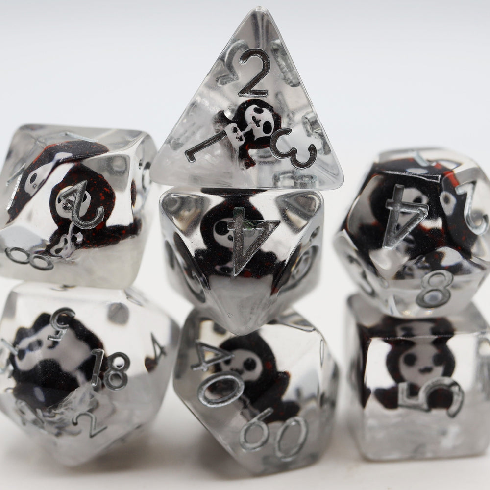 RPG Dice Set - Grim Reaper