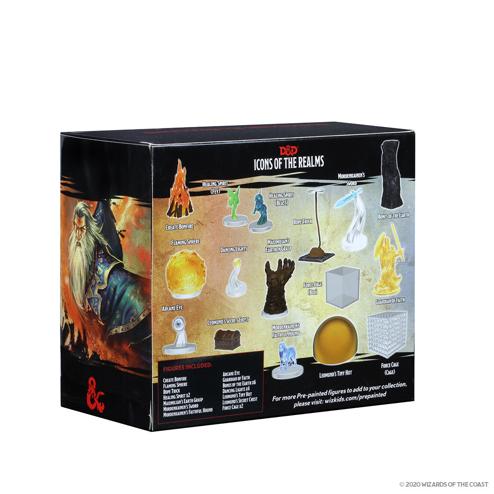 Dungeons & Dragons: Painted Miniature Set - Spell Effects - Mighty Conjurations