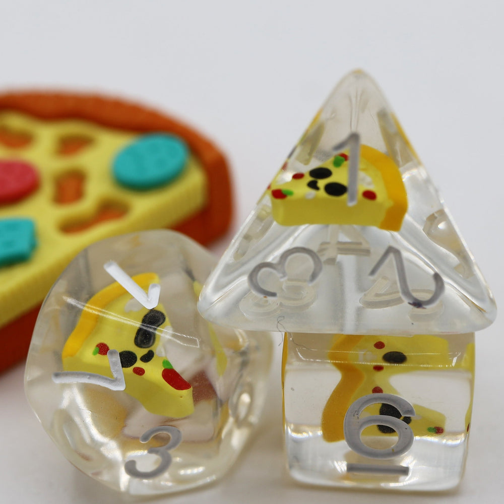 RPG Dice Set - Pizza
