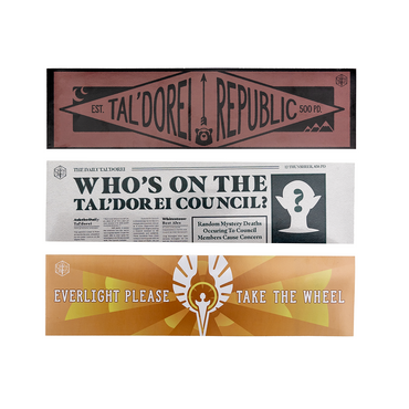 Critical Role: Vox Machina Bumper Sticker (3-Pack)