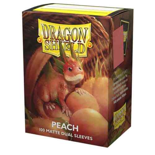 Dragon Shield: Matte Dual - Peach (100)