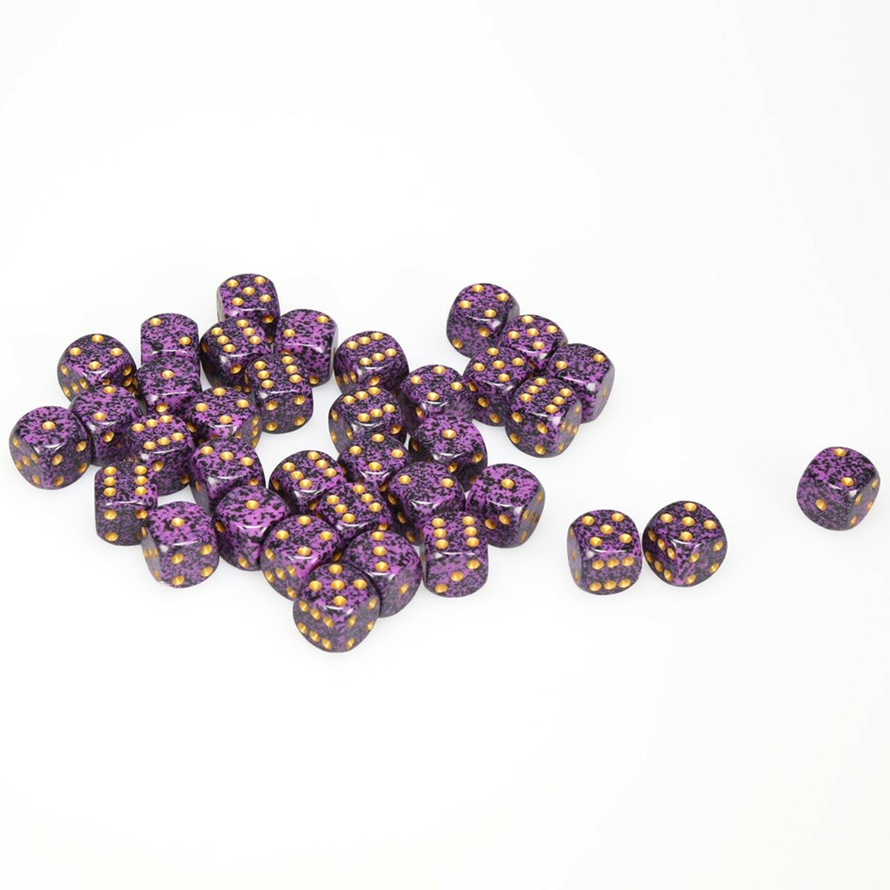 D6 Dice Block: Speckled Hurricane - 12mm (36)