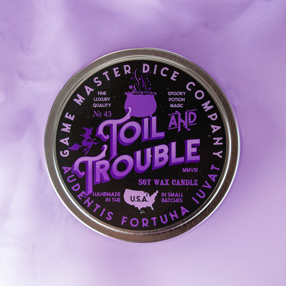 RPG Candle - Toil and Trouble
