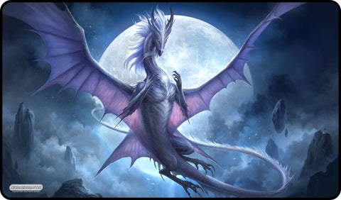 Playmat - White Dragon of the Night