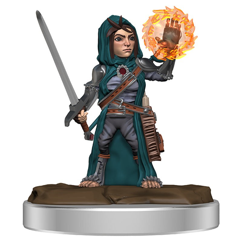 Pathfinder: Painted Miniatures - Halfling Cleric Female (W3)